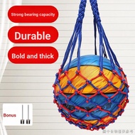 [Hand-Woven Wine Basket] [Storage Storage] Basketball Bag Basketball Bag Basketball Mesh Bag Storage