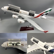46CM United Arkyure A380 Double Door Model Visible Interior Germany New Hansa A380 Flip Type Static 