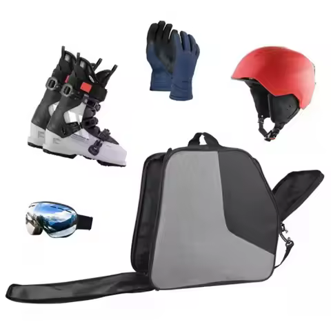New Ski Boot Bag - Boot Bag Kids Waterproof Ski Boot Snowboard Boot Bag Travel Ski Boot and Helmet B