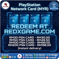 [REDXGAME.COM] PSN Malaysia PS Plus Sony Playstation Network Card MY PS4 PS5 Deluxe