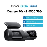 Xiaomi 70mai Dash Cam Dash Cam M500 32G Dashcam International Version