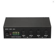UM4X4 USB MIDI Interface 4 IN /4 Out 64 MIDI Channels 4i/4o + Merge 2i4o MIDI Box 4X4