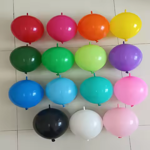 5/10/12 Inch 2.4g Tail Balloon Wedding Atmosphere Decoration Birthday Party Arch Connection Modeling