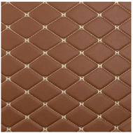 พรมปูพื้นรถยนต์ตรงรุ่น ISUZU MU-X / MU-7 ลาย VIP 5D พรีเมียม ปกป้องฝุ่น น้ำ และคราบสกปรก (Nadia Cars