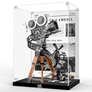 NAOCARD Acrylic Display Case for LEGO Disney Walt Disney Tribute Camera 43230 Building Set, Dustproo