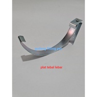 GANTUNGAN 6" oval iron gutter hanger / 6" round iron gutter hanger