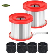 2 Pack HEPA Filter 49-90-1900 Replacement for   Cordless Vacuum Wet Dry Models 0780-20 0880-20