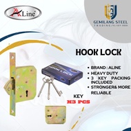 🔥ready stock🔥Aline Hook Lock / sliding door lock / kunci grill besi pintu / pintu grill besi