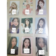 Booked kim minju photocard pc izone bloomiz