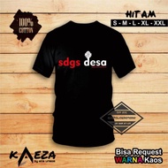 Kaos Sdgs Desa Banyak Desn - Kaos Sdgs Kementerian Desa - Kaos