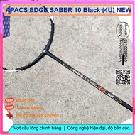Vợt cầu lông Apacs Edge Saber 10 Black NEW (4U) Sắc đen cá tính đan lưới được cao kg vợt bền bỉ phiê