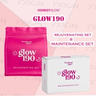 Glow190 Rejuvenating set + Glow190 Maintenance Set by Honestglow Bundle Set -Lightens pimple marks &