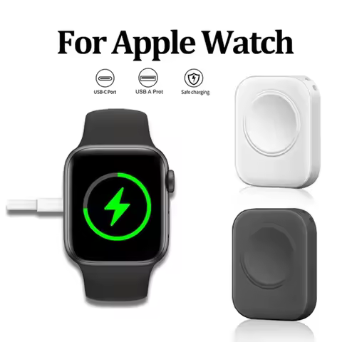 Fast Magnetic Watch Wireless Charger For Apple Watch Ultra 3 2 1 Series 9 8 7 6 SE Charger Dock Adap