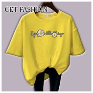 GET FASHION - BAJU KAOS ATASAN WANITA ENJOY LITTLE THING SUN FLOWERS STYLE KOREAN KPOP IDOL BAJU KAO