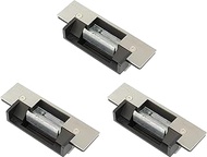 Seco-Larm SD-995A-A1Q Pack of 3 Electric Door Strikes with Horizontal Adjustment for Wood & Metal Do