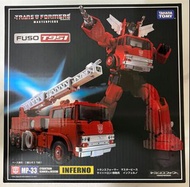 MP-33 地獄火 消防車 非官方 非原版 變形金剛 變型 MP33 G1 Inferno Transformers Masterpiece Scale 