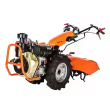 18HP disc harrow hand plow diesel engine mini electric tiller agricultural power tiller walking trac