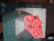 Xbox Elite2 菁英手把 無線控製器2代-輕裝版 (紅色手把) 保固內有11個月 二手 加350送適配器