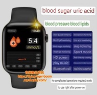 健康監測智能手錶血糖血壓心律 blood glucose oxygen pressure heart rhythm #pdc 911656