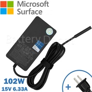 Microsoft Surface Adapter ของแท้ สำหรับ Surface Book ค่าไฟ 102W 15V 6.33A สายชาร์จ Surface Power Ada