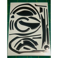 Shimano Slx dc xt 71 left decal 3d