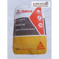 Davco® 168 tile adhesive 20kg Per pack /1 pallet 50bag