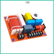 CRE Upgrades 500W Power Sound Crossover Adjustable  Middle Low Frequencies Professional Grade Constr