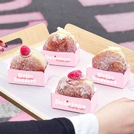 Snack Packaging Box Japanese Donuts Donats Packaging Paper Box Bagel Soufflé Dorayaki Baking Packagi