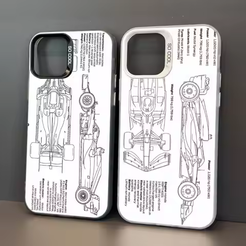 FormulaS 1 Car Design Phone Case For Apple 11 12 13 14 15 16Pro Max Plus Protect Plating Phone case