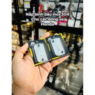 304 618racing stainless steel oil tank cap for Honda cars