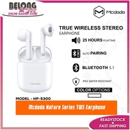 MCDODO WIRELESS EARPHONE EARBUDS HP-5300 TWS BLUETOOTH HEADSET
