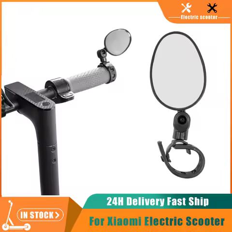 Rearview Mirror For Xiaomi M365 1S PRO Mi4 for Mi3 Electric Scooter 360 Degree Rotatable Handlebar R