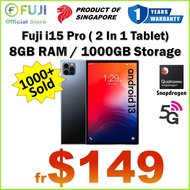Brand New Fuji 10.1 Inch Android Tablet / Sim + Wifi / 8GB RAM / Free MS Office / Full Set In Box / SG Stock!