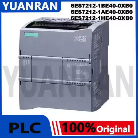 100% New Origianl PLC S7-1200 CPU1212C 6ES7212-1AE40-0XB0 6ES7212-1BE40-0XB0 6ES7212-1HE40-0XB0