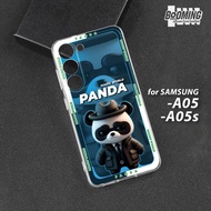 Samsung A05 - A05S Case Samsung A05 - A05S Motif [PANDA] Booming Case Softcase Premium - Case hp - C