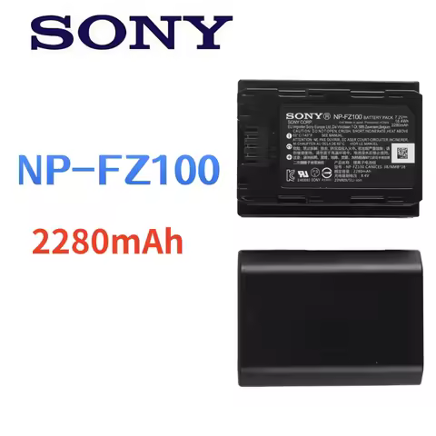 Original 2280mah NPFZ100 NP-FZ100 NP FZ100 Battery for Sony 7R Mark III, A7III, A7SIII, A7R III, A7R