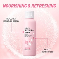 Laikou Japan Sakura Toner 100ml Hydrating Cherry Blossoms Shrink Skin Water Toner Tone Pores H3o0