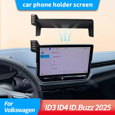 Car phone holder screen For Volkswagen ID3 I04 ID.Buzz 2025 New Phone Mount Adjustable Essential tre