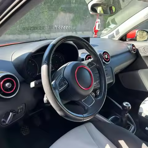 Car Steering Decorate Ring Sticker Trim Cover Styling For Audi TT 8J MK3 A1 A3 S3 8V A4 B8 A5 8K 8T 