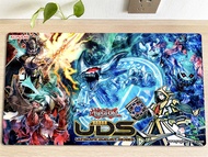 YuGiOh UDS Anime Playmat Invoked Deck CCG TCG Trading Card Game Mat Board Game Mat Anti-slip Desk Mat Pad Mousepad