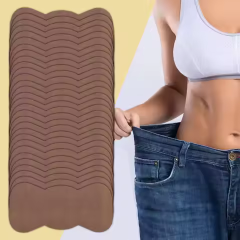 24/60PCS Body Shaping Patches Honey Belly Toning Pill Fast Burning Fat Lymphatic Improve Stomach Bel