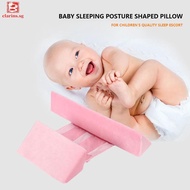 [clarins.sg] Anti Roll Baby Pillow Removable Baby Shaping Styling Pillow Washable for Infants