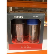 SIGG Double Glass Water Bottle 370ml X 2 Piece Set