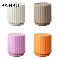[AWHAO] Small, Lightweight Tabletop Waste Bin with A Sunflower Design And Snap Closure, Ideal As A D