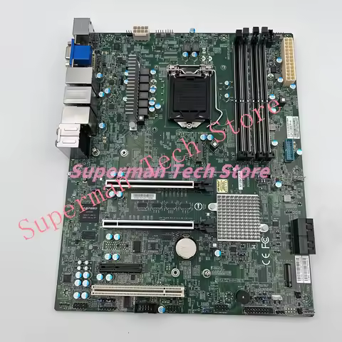 Motherboard Single Socket LGA-1200 10th Gen Core I9 I7 I5 I3 DDR4 X12SCA-F