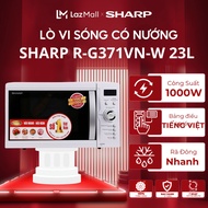Lò vi sóng Sharp R-G371VN-W 23 lít | Lò nướng G371VN màu trắng | Lò vi sóng có nướng G371 công suất 