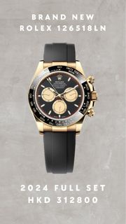 Rolex Daytona 126518ln Black/Champ 2024 126518 paul newman