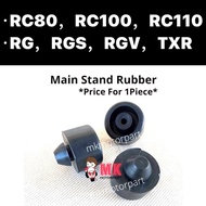 SUZUKI RC80 EXHAUST RUBBER (MAIN STAND RUBBER) // RC80 RC100 RG110 RG SPORT RGS RGV BEST RC110 DOUBLE STAND RUBBER GETAH