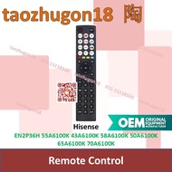Hisense LED/LCD TV Remote Control Smart Android [45] EN2P36H 55A6100K 43A6100K 58A6100K 50A6100K 65A