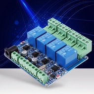 Xiyijia Hilitand 4-Channel RS485 Relay Module with Optocoupler  STM8S103F3 Microcontroller Manual Op